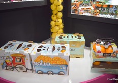 Nuevos envases para cítricos expuestos en el stand de Bollo.