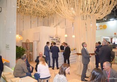 Stand de Fontestad, empresa valenciana productora de cítricos.