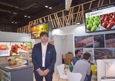 Roger Riu Perpinyà, de Girona Fruits, empresa miembro de la IGP Poma de Girona.