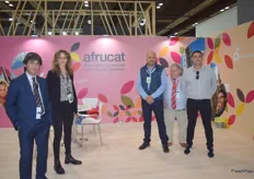 Representación de AFRUCAT, Asociación de fruticultores de Cataluña.
