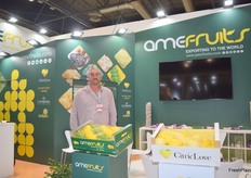 Francisco Giménez, del departamento de marketing de Amefruits.