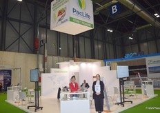 Stand de Paclife, fabricante de envases de atmósfera modificada.