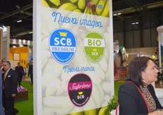 Compagnie Fruitière España con la nueva imagen de los sellos SCB Premium y BIO, y le nueva marca Suprême SCB.