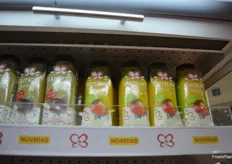 Primaflor sigue innovando con productos de IV gama: esta vez pudimos apreciar el gazpacho de aguacate y de mango.