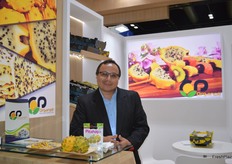 Xavier Mejía, de Organpit (Ecuador), nos comentó el auge de la pitahaya fresca y deshidratada.  