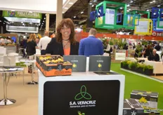 María Victoria Seleme, directora de S.A. Veracruz, Argentina. La empresa es productora de cítricos y dreviados de cítricos.