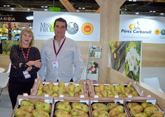 MissFruits con peras de la excelente última campaña. 