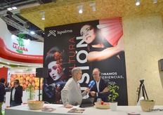 Pedro Ruíz, presidente de La Palma, presentando a COPE su 'Agricultura Fusión'