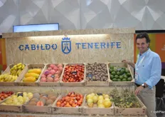 El cabildo de Tenerife presentó exquisita fruta exótica originaria y cultivada en la isla canaria. Gracias, Eduardo Pérez Álvarez.