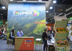 Colombia trajo su gran variedad de productos así como novedades de Iv y V gama.