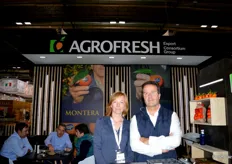 Elena Rest y José Calatayud Borràs de Agrofresh Export Consortium Group.