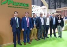 Parte del equipo de Planasa, que presentó nuevas variedades de berries en esta edición.