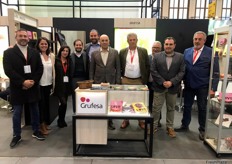 Stand de Grufesa, cooperativa de Moguer productora y exportadora de fresa y otros frutos rojos.