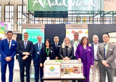 Stands de las empresas granadinas Sat Campos de Granada y Fulgencio Spa.