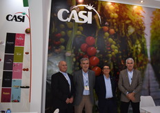 Equipo directivo y comercial de la conocida cooperativa almeriense CASI.