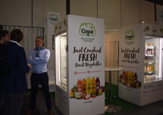 Copa Portugal atrajo muchos visitantes con sus apetitosas bebidas de fruta y verdura.