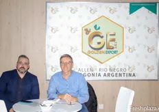 Juan Manuel Stremel y Guillermo Espinazo de Golden Export