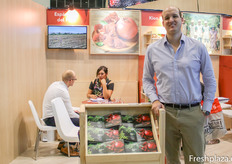 El stand de Espárragos del Peru