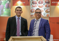 Ignacio Tortolani (d) y su hijo (i) de Tortolani