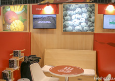 El stand de Inka's Berries