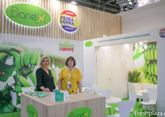 El equipo de Banex y Primadonna en el stand
