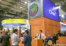 Esta llena en el stand de ProChile Direccion General de Relaciones Economicas Internacionales 