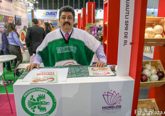 El stand de Productores Cuautli SRP de SRL