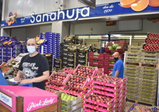 Alberto, de la empresa especializada en cítricos Sanahuja.