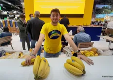 Juan Herrera ha repartido el sabor de Canarias a los asistentes en Fruit Attraction