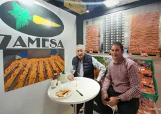 Ricardo y Sergio Cerrolaza, de Zamesa, especialistas en zanahorias