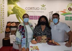 Equipo de la empresa de Medina Sidonia (Cádiz) Cortijo Bio, con su oferta de batatas ecológicas