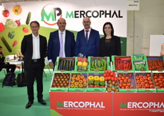 Kim Ask, Juan José Vargas, Raúl Vargas y Carmen Escudero, del equipo de Mercophal