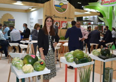 Juani Navarro, de la mayor productora de sandía Fashion, Agrícola Navarro de Haro, que este año incorpora a su oferta calabacín redondo