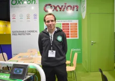 Matías Fernández, de Oxyion, especializada en la purificación de aire con peróxido de hidrógeno