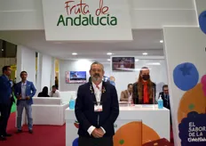 Don Manuel Alfaro Rodríguez, presidente de Fruta de Andalucía, especializada en frutos rojos