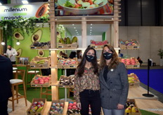 Marta Gallardo (departamento de marketing) y Esperanza Rodríguez, directora comercial de Tropical Millenium. 