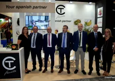 Equipo comercial de las empresa gallega TC FRUITS.