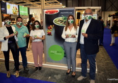 Vanesa Moreno (Marketing), Francisco Cano (Técnico), Inma Martín (Calidad), María Reina (Administración)y Luís Bravo, director de Paltavo.