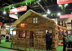 Stand de Fresón de Palos, haciendo homenaje a la sostenibilidad de sus procesos productivos.
