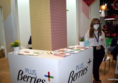 Victoria Martín, del departamento de Marketing y Comunicación de Plus Berries.