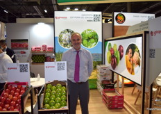 Àlex Creixell, director de Giropoma, empresa productora de manzanas de Girona.