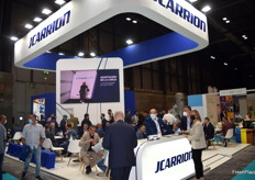 Stand de la empresa de transporte J Carrión.