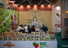 Stand de Solagora, filial BIO de Anecoop.