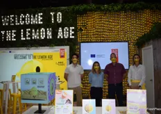 Stand de Ailimpo, en la campaña por la promoción del limón español "The Lemon Age"