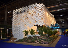 Stand de Fontestad visto desde atrás.