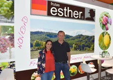 Arancha Ferrer Garcia y Arnold Heemskerk,de Frutas Esther