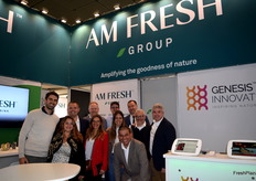 Parte del equipo de AMFresh y Génesis Innovation.