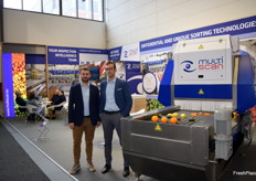 Francisco Masiá y Jordi Molines, de Multi Scan.