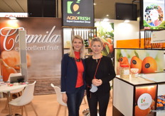 Jurgita y Petra, de la empresa valenciana Agrofresh Export Consortium.