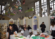 Murcia agrupó muchas empresas productoras de frutas y hortalizas en pabellones.